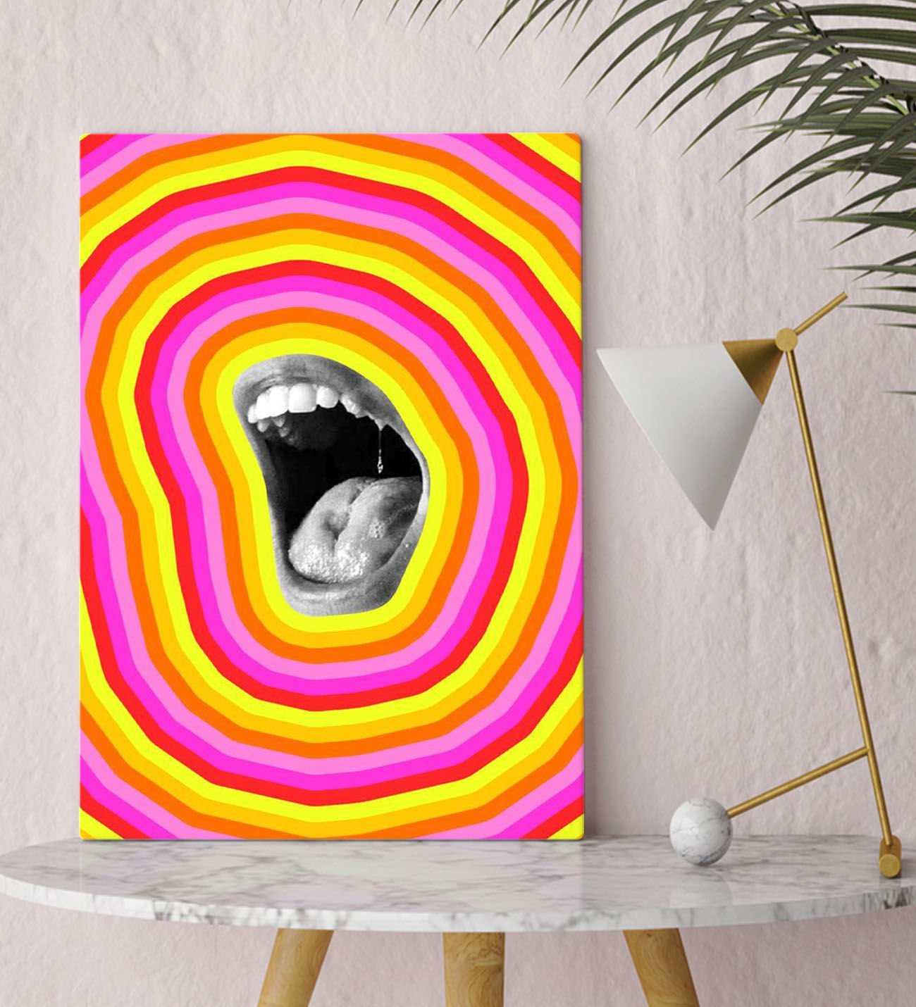 Bk Gift Fantastic Tasarımlı Kanvas Tablo-31 30X50CM Ev Dekorasyonu, Ev Hediyesi