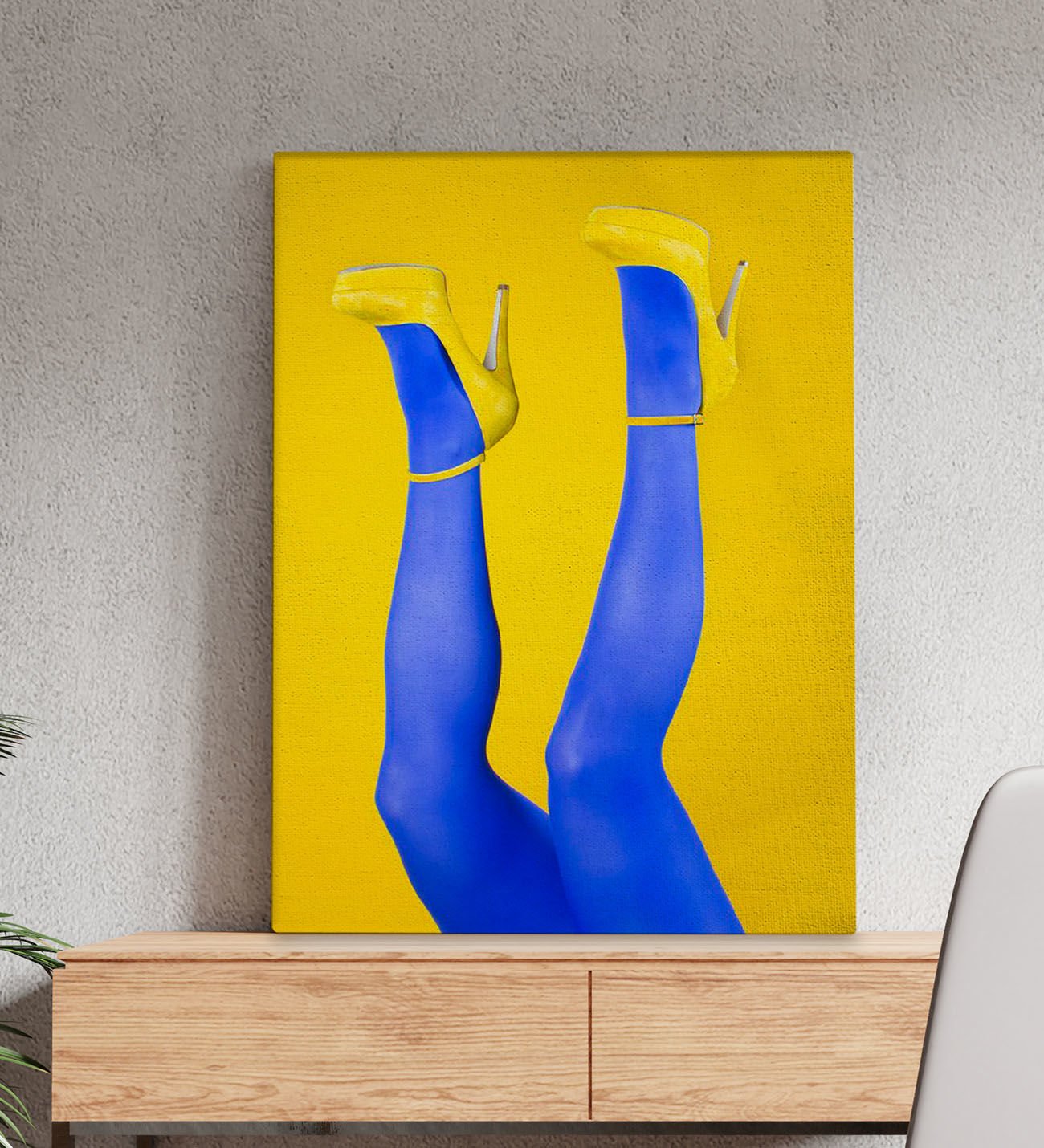 Bk Gift Fantastic Tasarımlı Kanvas Tablo-32 50X70CM Ev Dekorasyonu, Ev Hediyesi