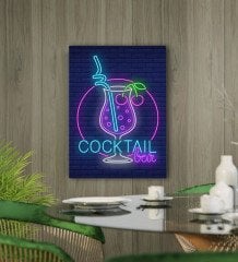 BK Gift Cafe & Bar & Restaurant Konseptli Kanvas Tablo 50x70cm-38