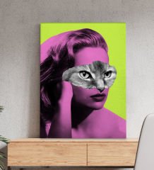 Bk Gift Fantastic Tasarımlı Kanvas Tablo-33 50X70CM Ev Dekorasyonu, Ev Hediyesi