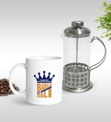 Kişiye Özel Babaların En Kralı Tasarımlı Kupa & French Press Seti-1