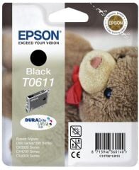 Epson (T0611) C13T06114020 Siyah Orjinal Kartuş