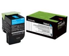 Lexmark 70C8HC0 708HC Mavi Orjinal Toner - CS310 / CS410  (T3739)