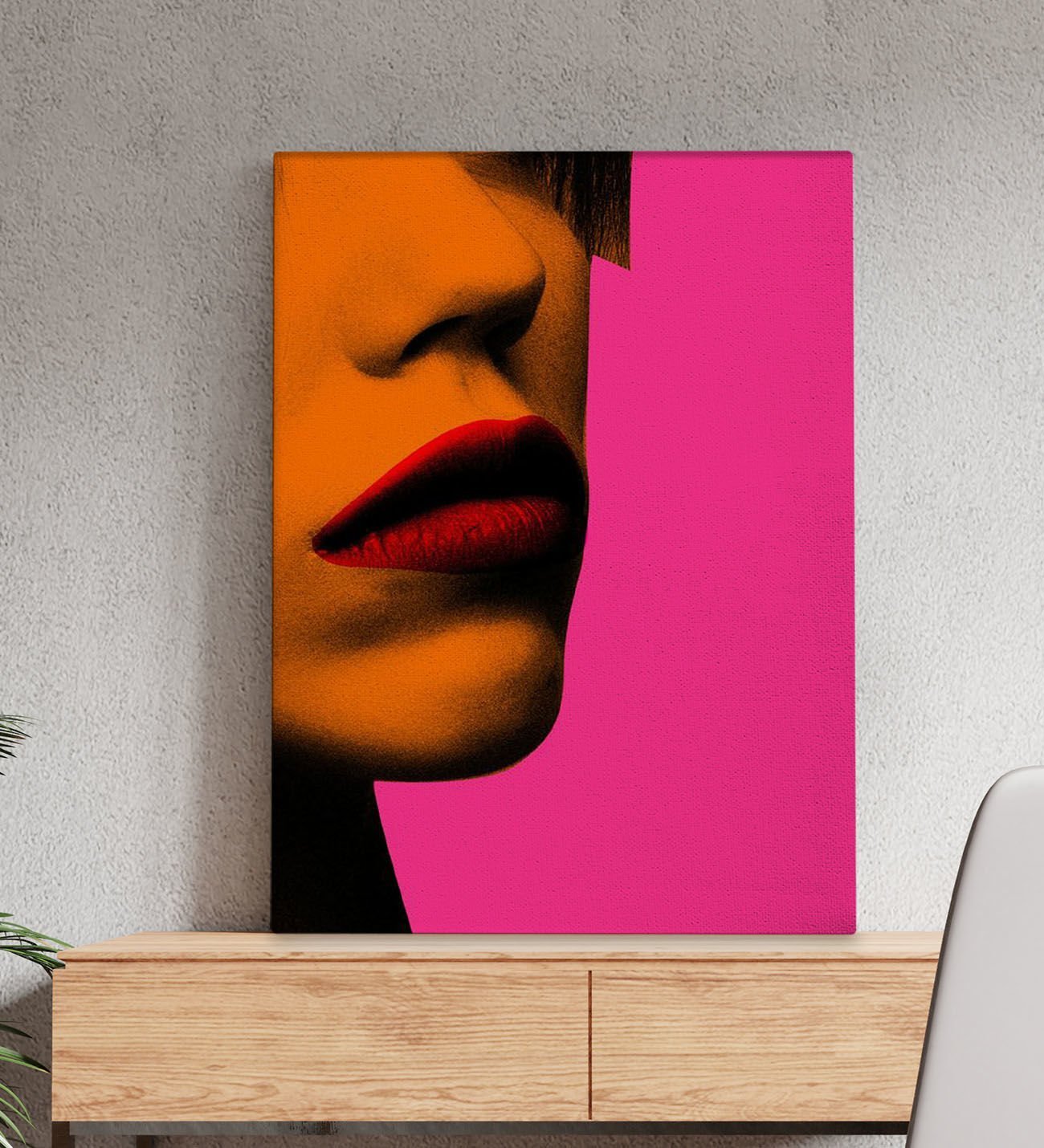 Bk Gift Fantastic Tasarımlı Kanvas Tablo-34 50X70CM Ev Dekorasyonu, Ev Hediyesi