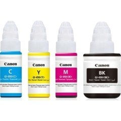 Canon G1411 G2411 G3411 G3411 G4411 G1410 G2410 G3410 G4410 4 Renk Orjinal Mürekkep