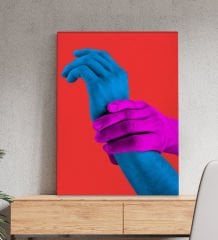 Bk Gift Fantastic Tasarımlı Kanvas Tablo-36 50X70CM Ev Dekorasyonu, Ev Hediyesi