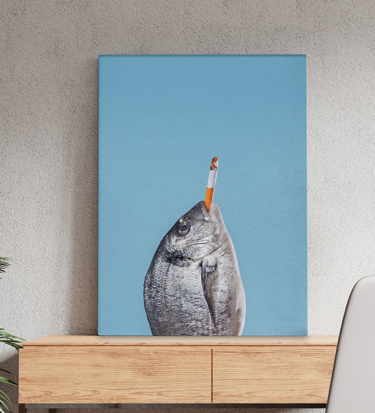 Bk Gift Fantastic Tasarımlı Kanvas Tablo-37 50X70CM Ev Dekorasyonu, Ev Hediyesi