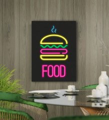 BK Gift Cafe & Bar & Restaurant Konseptli Kanvas Tablo 50x70cm-43