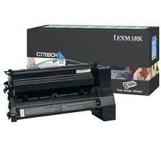 Lexmark C7700CH Mavi Orjinal Toner Yüksek Kapasite - C770 / C772 (T5665)