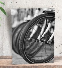 BK Gift Bisiklet Tasarımlı Dekoratif Mini Kanvas Tablo 15x20cm-4