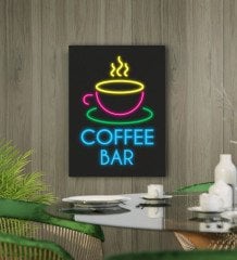 BK Gift Cafe & Bar & Restaurant Konseptli Kanvas Tablo 50x70cm-44