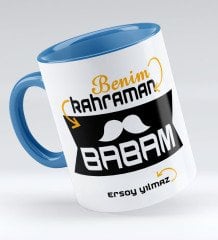 Babalar Gününe Özel Benim Kahraman Babam Kupa Bardak - 1