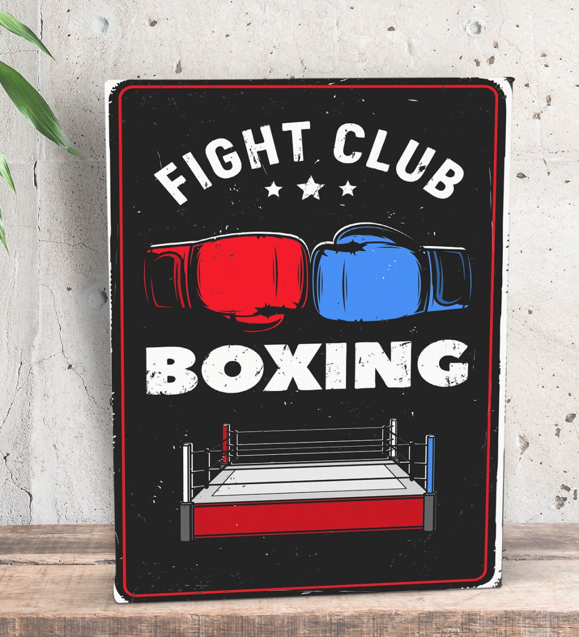BK Gift Boxing Tasarımlı Dekoratif Mini Kanvas Tablo 15x20cm-2