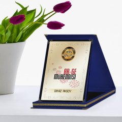 Kişiye Özel Yılın En İyi Ar-Ge Mühendisi Lacivert Plaket Ödülü - 1
