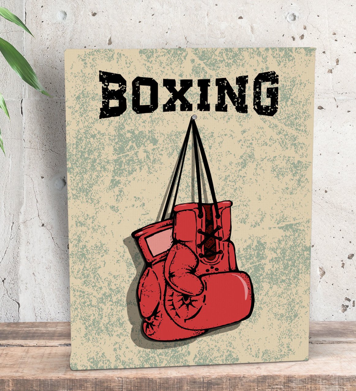 BK Gift Boxing Tasarımlı Dekoratif Mini Kanvas Tablo 15x20cm-4