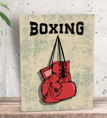 BK Gift Boxing Tasarımlı Dekoratif Mini Kanvas Tablo 15x20cm-4