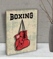 BK Gift Boxing Tasarımlı Dekoratif Mini Kanvas Tablo 15x20cm-4