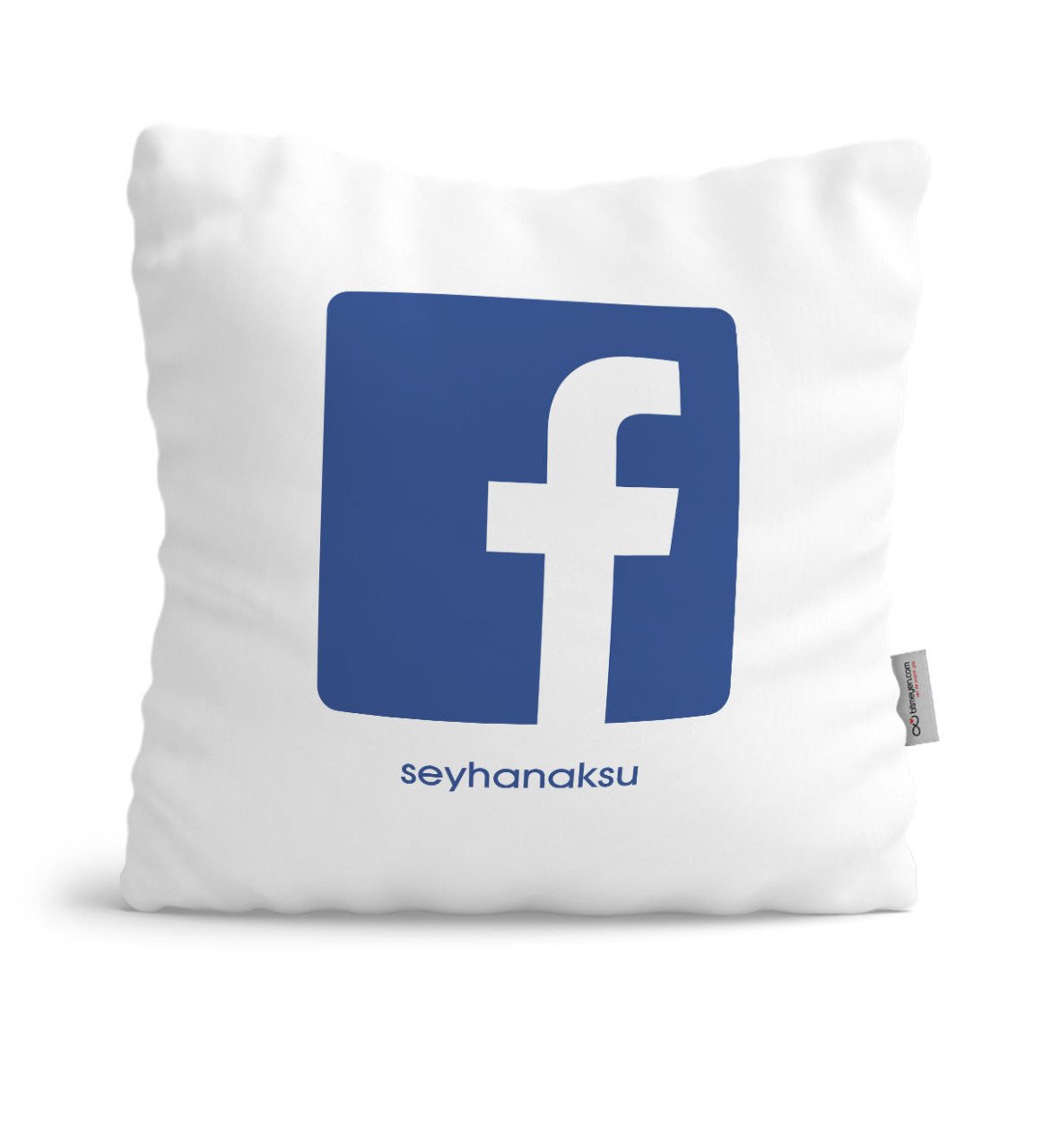 Kişiye Özel Facebook Saten Yastık - 2