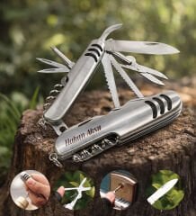 Kişiye Özel İsimli 11 Fonksiyonlu Çakı 3008-11 – Çok Amaçlı Çakı