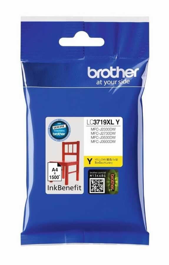 Brother LC3719XL Y Sarı Orjinal Kartuş - MFC-J3930DW