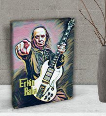 BK Gift Erkin Baba Tasarımlı Dekoratif Mini Kanvas Tablo 15x20cm-3