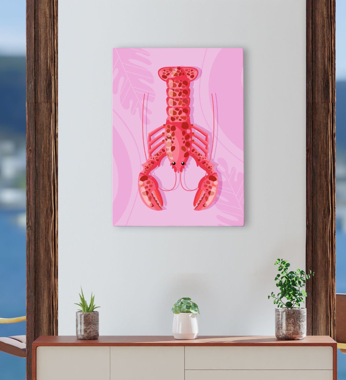 BK Gift Cafe & Bar & Restaurant Konseptli Kanvas Tablo 30x50cm-51