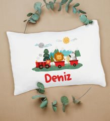 BK Kids Kişiye Özel İsimli Bebek Battaniye ve Yastık Hediye Seti, Yeni Doğan Bebek Hediyesi, Bebek Uyku Seti-25