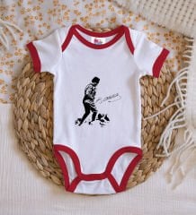 BK Kids Atatürk Temalı Kırmızı Bebek Body Zıbın-16