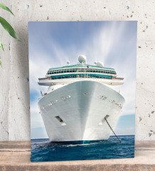 BK Gift Gemi Tasarımlı Dekoratif Mini Kanvas Tablo 15x20cm-5
