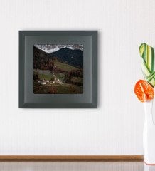 BK Gift Doğa Tasarımlı Ahşap Çerçeveli Taş Duvar Dekoru-2