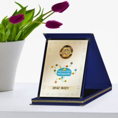 Kişiye Özel Yılın En İyi Enformasyon Mühendisi Lacivert Plaket Ödülü