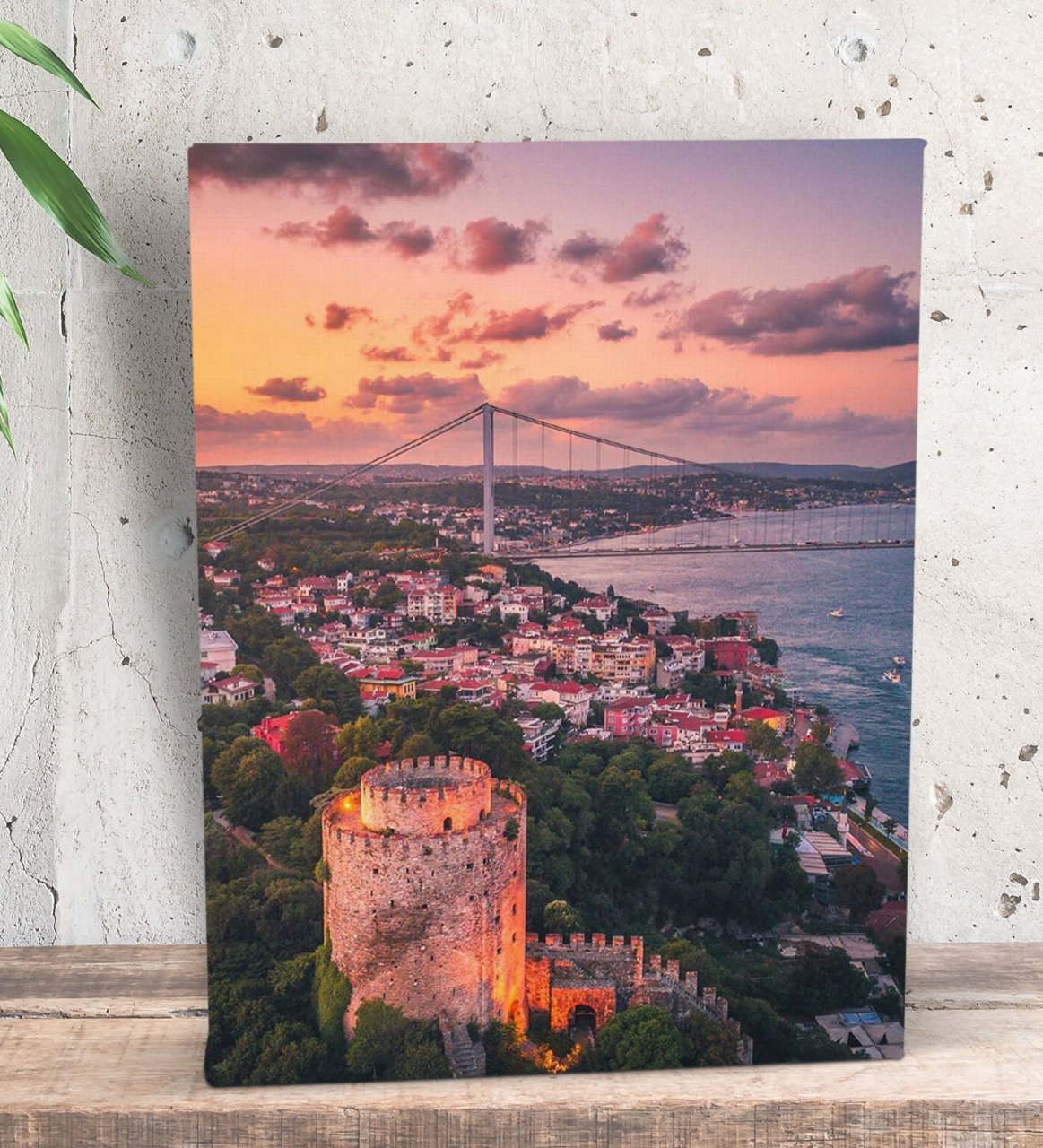 BK Gift İstanbul Tasarımlı Dekoratif Mini Kanvas Tablo 15x20cm-1