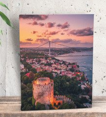 BK Gift İstanbul Tasarımlı Dekoratif Mini Kanvas Tablo 15x20cm-1
