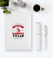 Kişiye Özel Mutlu Yıllar 2023 Deri Ajanda & Kalem Hediye Seti - 6