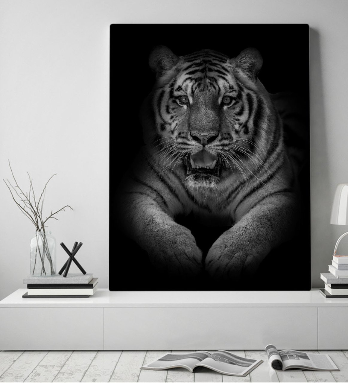 BK Home Kaplan Tasarımlı Kanvas Tablo 50x70cm-2