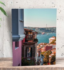 BK Gift İstanbul Tasarımlı Dekoratif Mini Kanvas Tablo 15x20cm-3