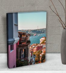 BK Gift İstanbul Tasarımlı Dekoratif Mini Kanvas Tablo 15x20cm-3