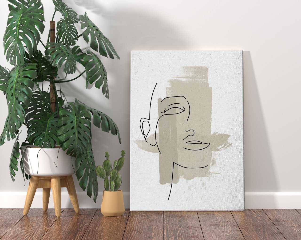 BK Home Blissful Dreaming Tasarımlı Kanvas Tablo 70x100cm-1