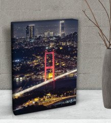BK Gift İstanbul Tasarımlı Dekoratif Mini Kanvas Tablo 15x20cm-5