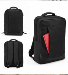 BK Gift Kişiye Özel İsimli Siyah Sırt Çantası AB001 -4, Notebook ve Laptop Uyumlu Şık Sırt Çantası