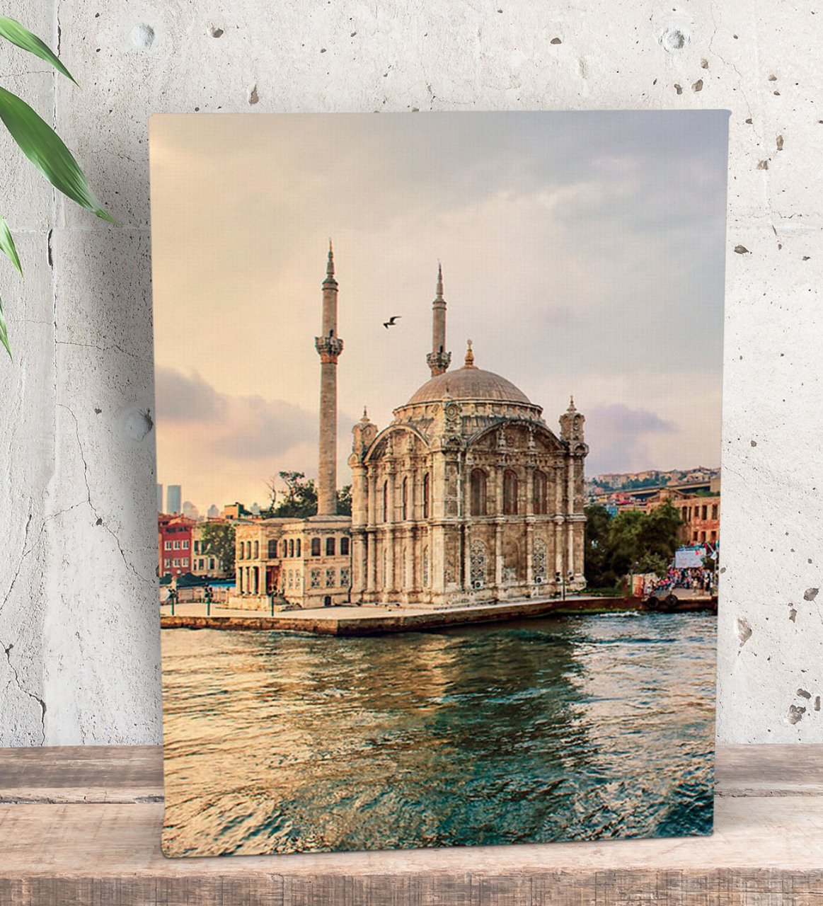 BK Gift İstanbul Tasarımlı Dekoratif Mini Kanvas Tablo 15x20cm-6