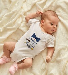 Kişiye Özel Aynı Kadına Aşığız Tasarımlı Bebek Body Zıbın - Model 2
