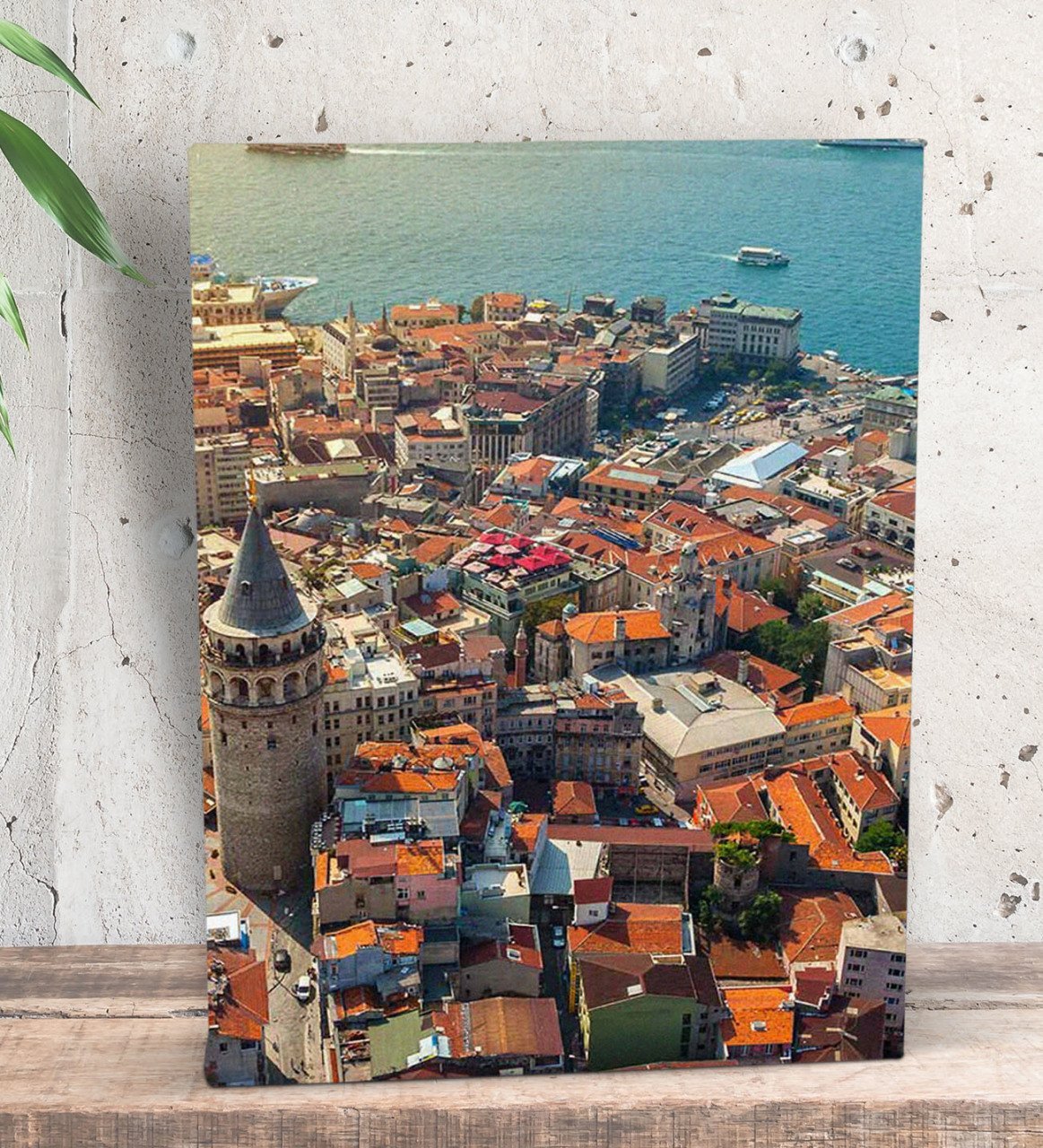 BK Gift İstanbul Tasarımlı Dekoratif Mini Kanvas Tablo 15x20cm-7
