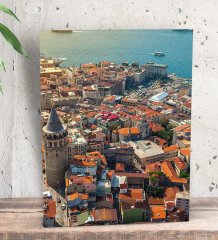 BK Gift İstanbul Tasarımlı Dekoratif Mini Kanvas Tablo 15x20cm-7