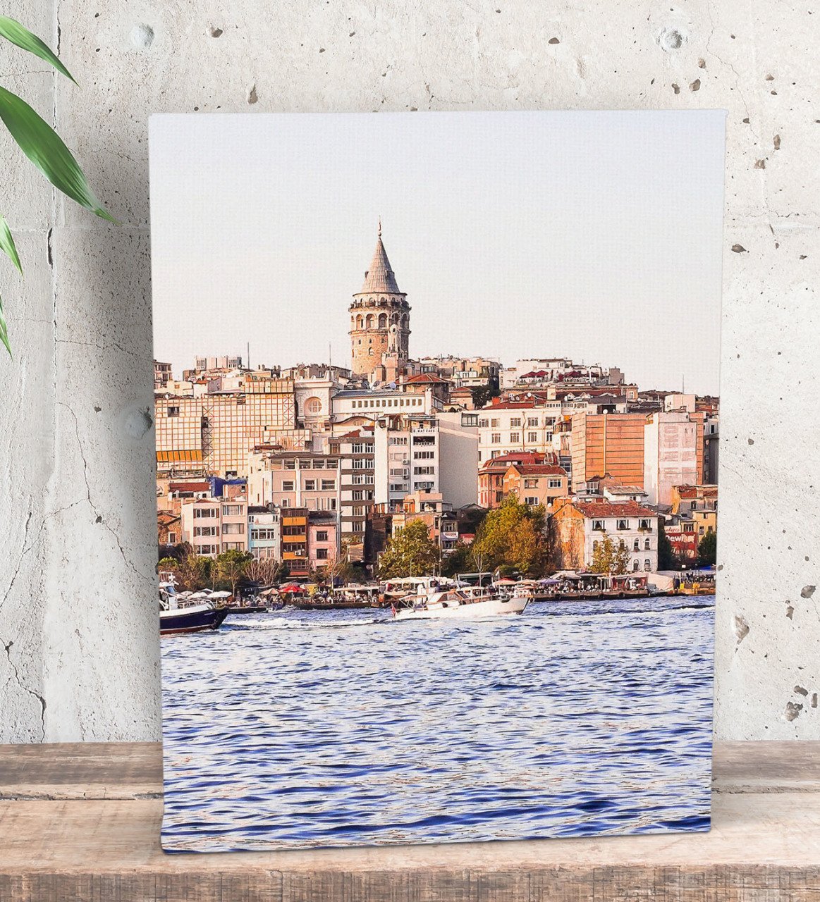 BK Gift İstanbul Tasarımlı Dekoratif Mini Kanvas Tablo 15x20cm-8