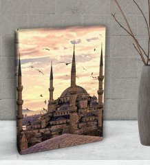 BK Gift İstanbul Tasarımlı Dekoratif Mini Kanvas Tablo 15x20cm-10
