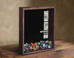 BK Gift Kişiye Özel İsimli Tarihli Bira Kapağı Koleksiyonu Ahşap Kumbara-3, Sevgiliye Hediye, Ev Hediyesi, Arkadaşa Hediye