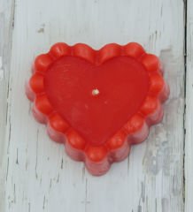 BK Gift Sevgiliye Özel İsimli Kırmızı Cam Matara ve Kokulu Kalp Mum Hediye Seti-1, Sevgiliye Hediye, Sevgililer Günü