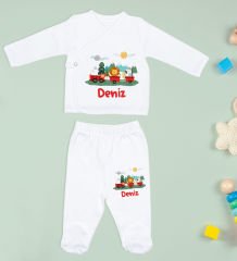 BK Kids Kişiye Özel Hastane Çıkışı, Bebek Kıyafeti, Yeni Doğan Bebek Hediyesi, 6 Parça Beyaz Bebek Elbise Giyim Seti-25