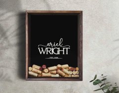 BK Gift Kişiye Özel İsimli Tarihli Bira Kapağı Koleksiyonu Ahşap Kumbara-5, Sevgiliye Hediye, Ev Hediyesi, Arkadaşa Hediye
